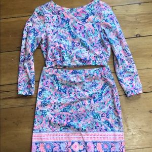lilly pulitzer two peice
